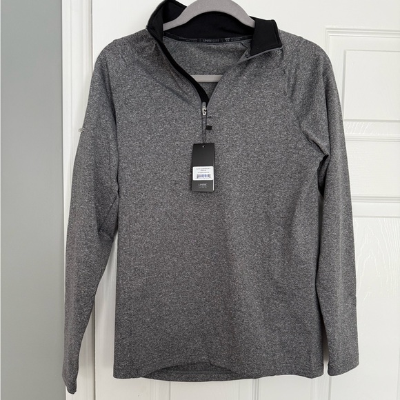 Unrl Tops - Unrl elite quarter zip gray-xs